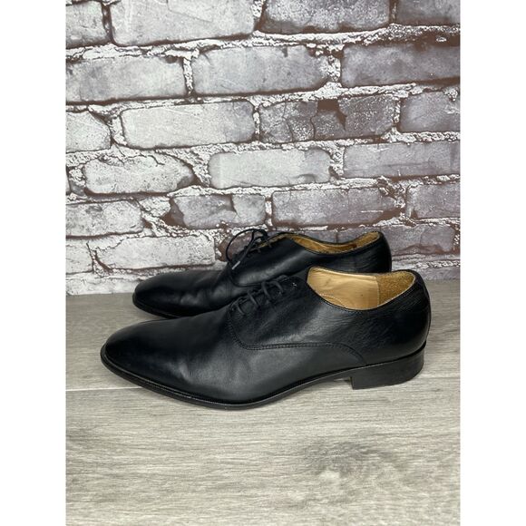 Mercanti Fiorentini Black Leather Derby Lace Up Dress Shoes Men’s Sz 10M US/43EU main image 5